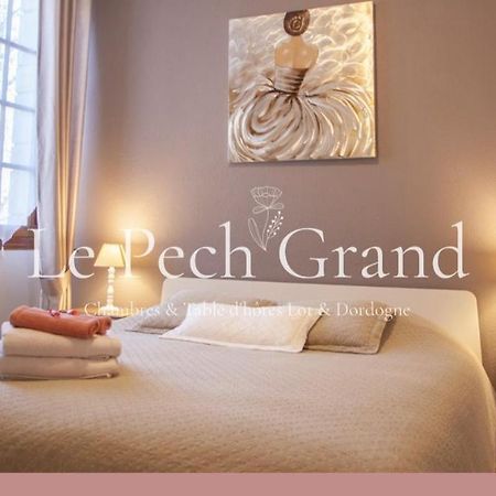 Chambres & Tables D'Hotes Le Pech Grand Saint-Sozy Exterior foto